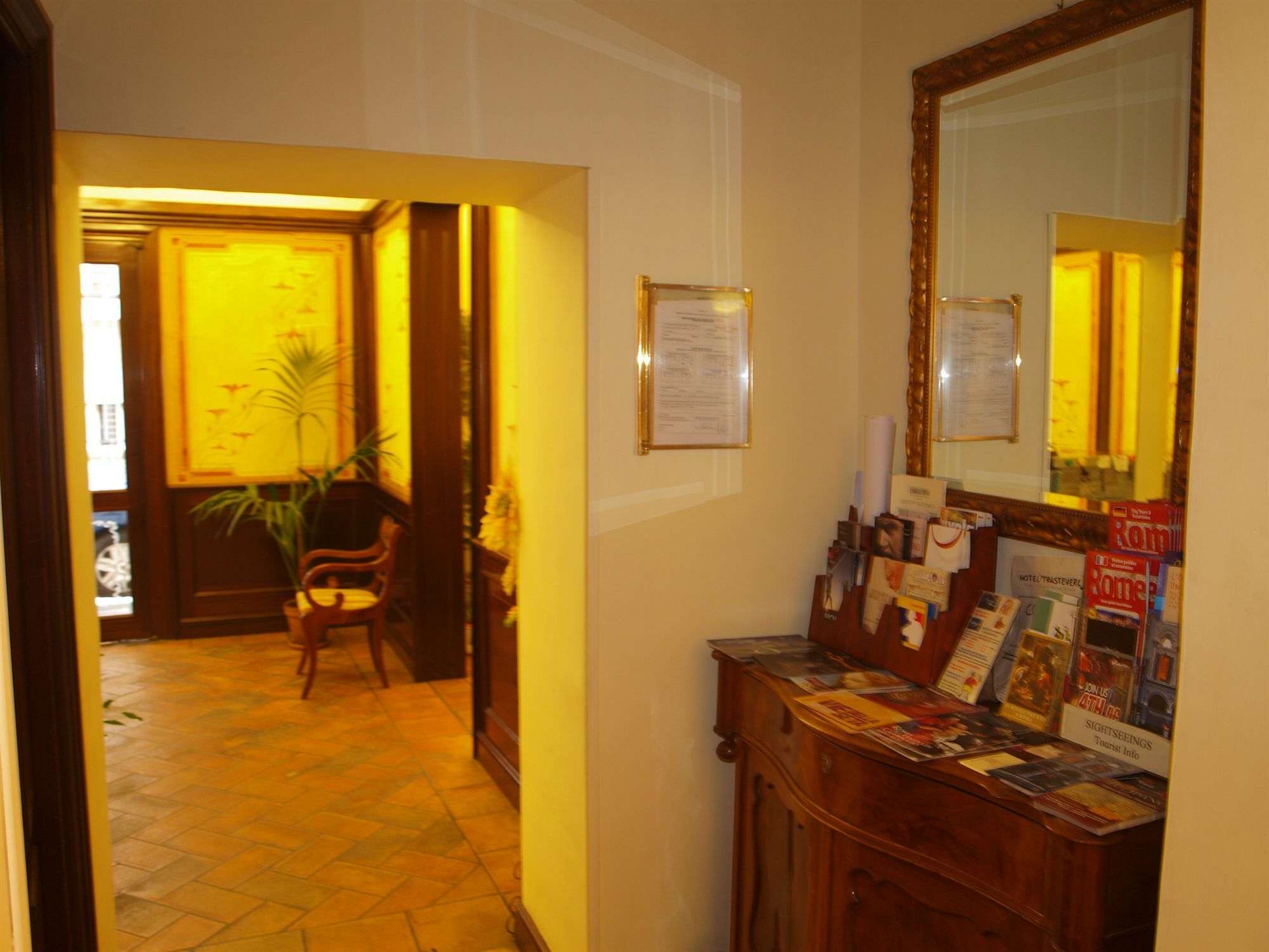 Hotel Trastevere ローマ エクステリア 写真